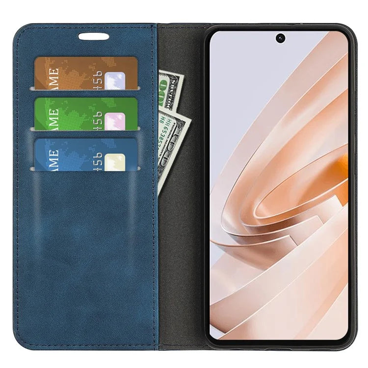 For Xiaomi Redmi Note 13R 5G / Redmi 13 4G / Poco M6 4G Case Skin Feel Leather Phone Cover