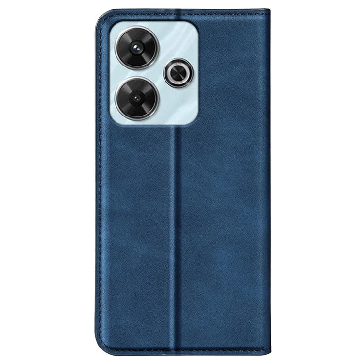 For Xiaomi Redmi Note 13R 5G / Redmi 13 4G / Poco M6 4G Case Skin Feel Leather Phone Cover