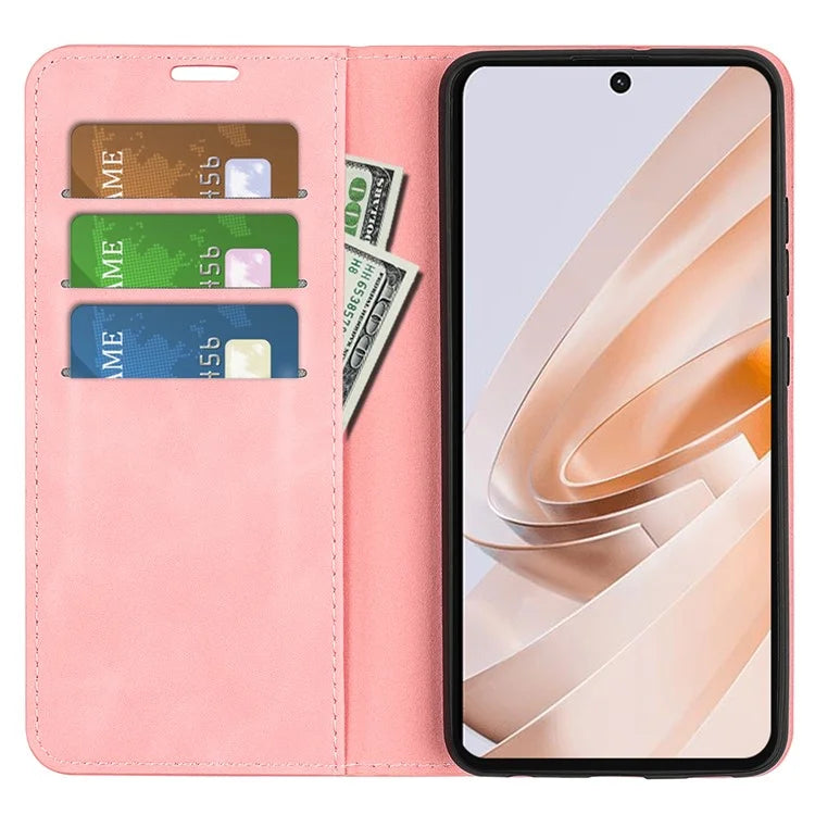 For Xiaomi Redmi Note 13R 5G / Redmi 13 4G / Poco M6 4G Case Skin Feel Leather Phone Cover