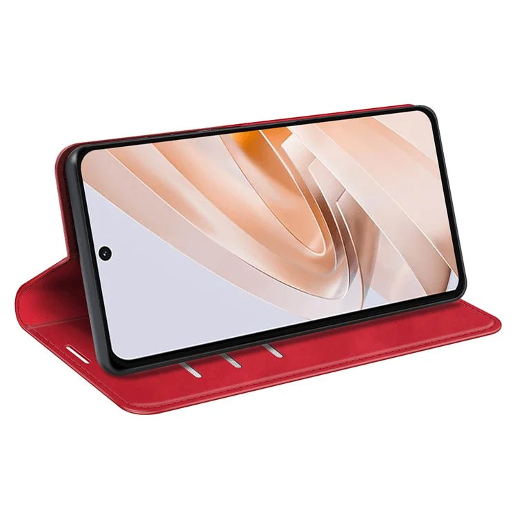 For Xiaomi Redmi Note 13R 5G / Redmi 13 4G / Poco M6 4G Case Skin Feel Leather Phone Cover