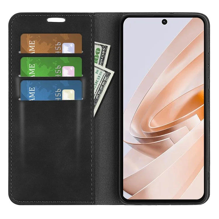 For Xiaomi Redmi Note 13R 5G / Redmi 13 4G / Poco M6 4G Case Skin Feel Leather Phone Cover
