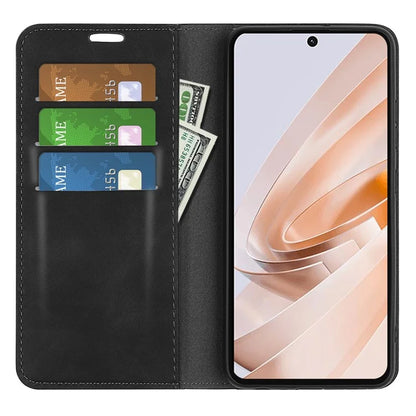 For Xiaomi Redmi Note 13R 5G / Redmi 13 4G / Poco M6 4G Case Skin Feel Leather Phone Cover