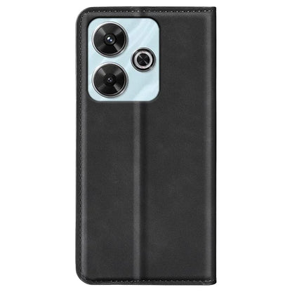 For Xiaomi Redmi Note 13R 5G / Redmi 13 4G / Poco M6 4G Case Skin Feel Leather Phone Cover