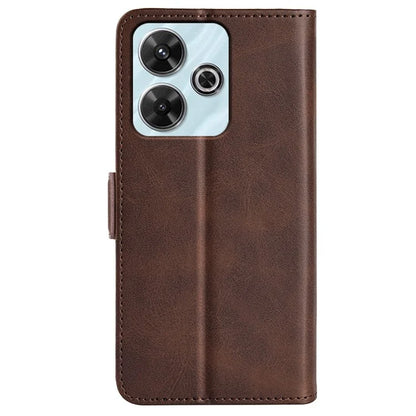 For Xiaomi Redmi Note 13R 5G / Redmi 13 4G / Poco M6 4G Case Calf Texture Phone Leather Cover