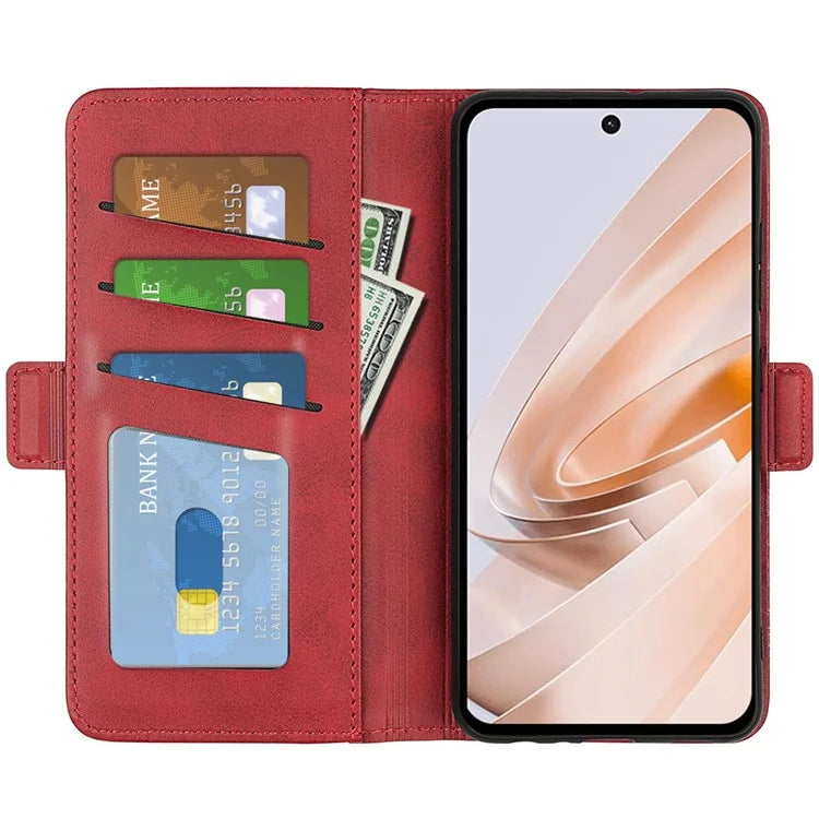 For Xiaomi Redmi Note 13R 5G / Redmi 13 4G / Poco M6 4G Case Calf Texture Phone Leather Cover