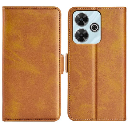For Xiaomi Redmi Note 13R 5G / Redmi 13 4G / Poco M6 4G Case Calf Texture Phone Leather Cover