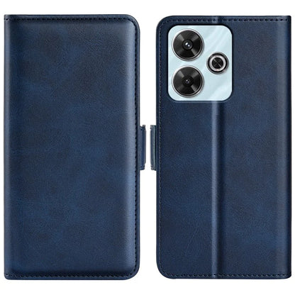 For Xiaomi Redmi Note 13R 5G / Redmi 13 4G / Poco M6 4G Case Calf Texture Phone Leather Cover