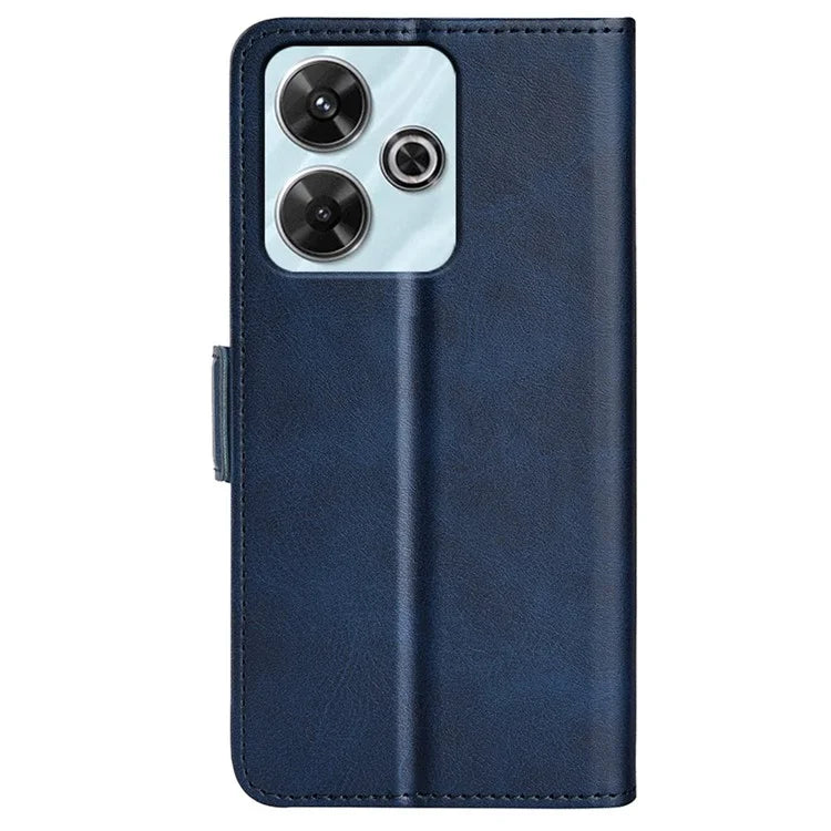 For Xiaomi Redmi Note 13R 5G / Redmi 13 4G / Poco M6 4G Case Calf Texture Phone Leather Cover