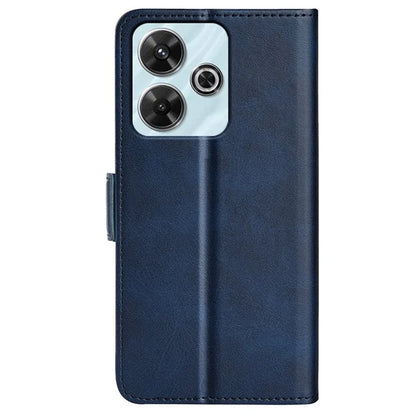 For Xiaomi Redmi Note 13R 5G / Redmi 13 4G / Poco M6 4G Case Calf Texture Phone Leather Cover