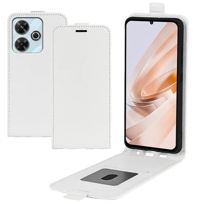 For Xiaomi Redmi Note 13R 5G / Redmi 13 4G / Poco M6 4G Case PU Leather Phone Cover Vertical Flip