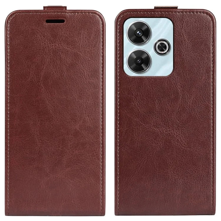 For Xiaomi Redmi Note 13R 5G / Redmi 13 4G / Poco M6 4G Case PU Leather Phone Cover Vertical Flip
