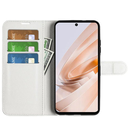 For Xiaomi Redmi Note 13R 5G / Redmi 13 4G / Poco M6 4G Case Litchi Texture Leather Phone Cover