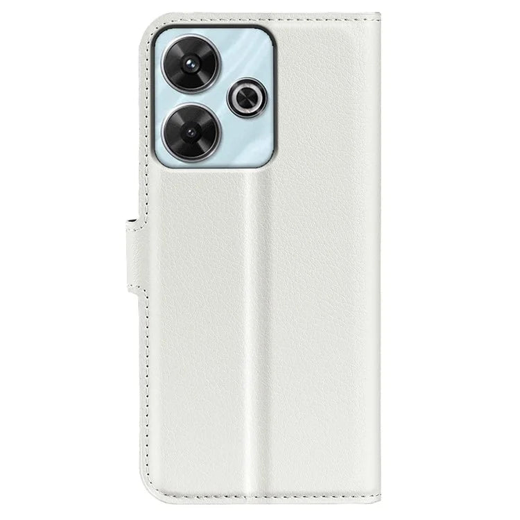 For Xiaomi Redmi Note 13R 5G / Redmi 13 4G / Poco M6 4G Case Litchi Texture Leather Phone Cover