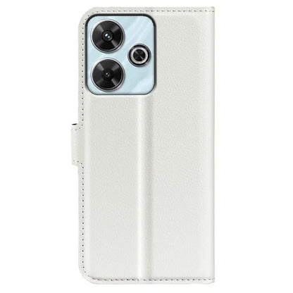 For Xiaomi Redmi Note 13R 5G / Redmi 13 4G / Poco M6 4G Case Litchi Texture Leather Phone Cover