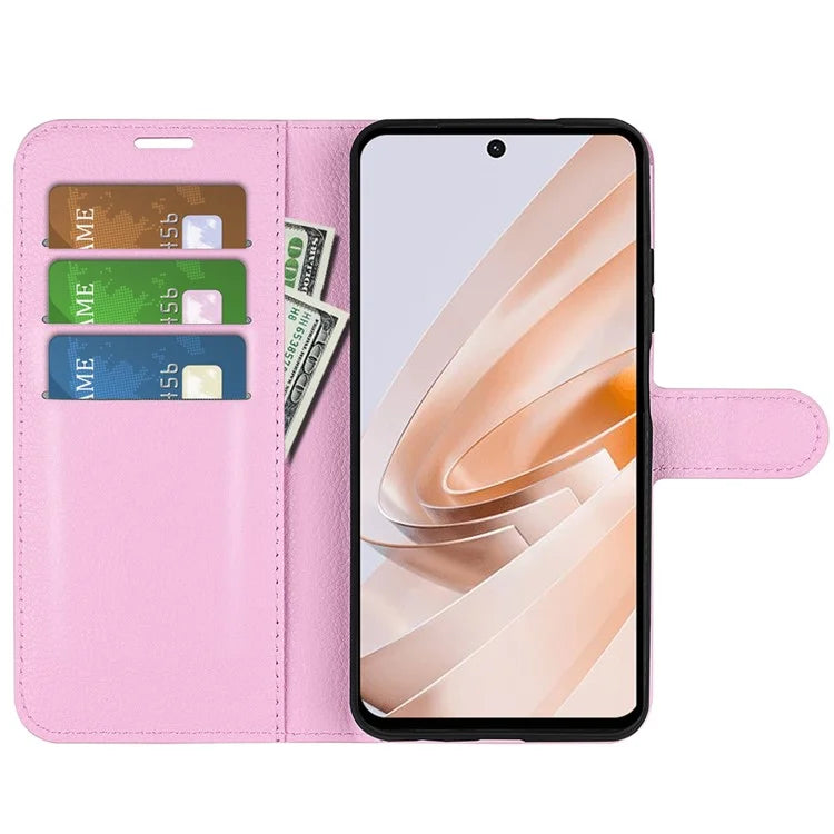 For Xiaomi Redmi Note 13R 5G / Redmi 13 4G / Poco M6 4G Case Litchi Texture Leather Phone Cover