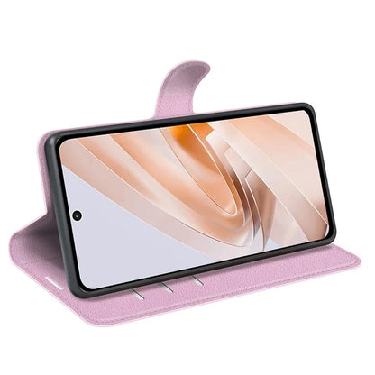 For Xiaomi Redmi Note 13R 5G / Redmi 13 4G / Poco M6 4G Case Litchi Texture Leather Phone Cover