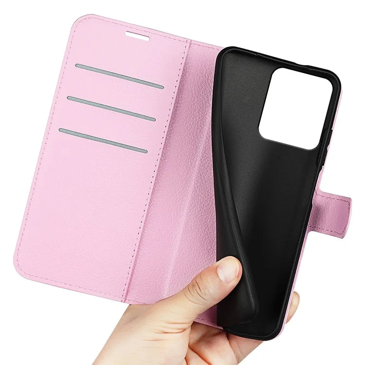 For Xiaomi Redmi Note 13R 5G / Redmi 13 4G / Poco M6 4G Case Litchi Texture Leather Phone Cover