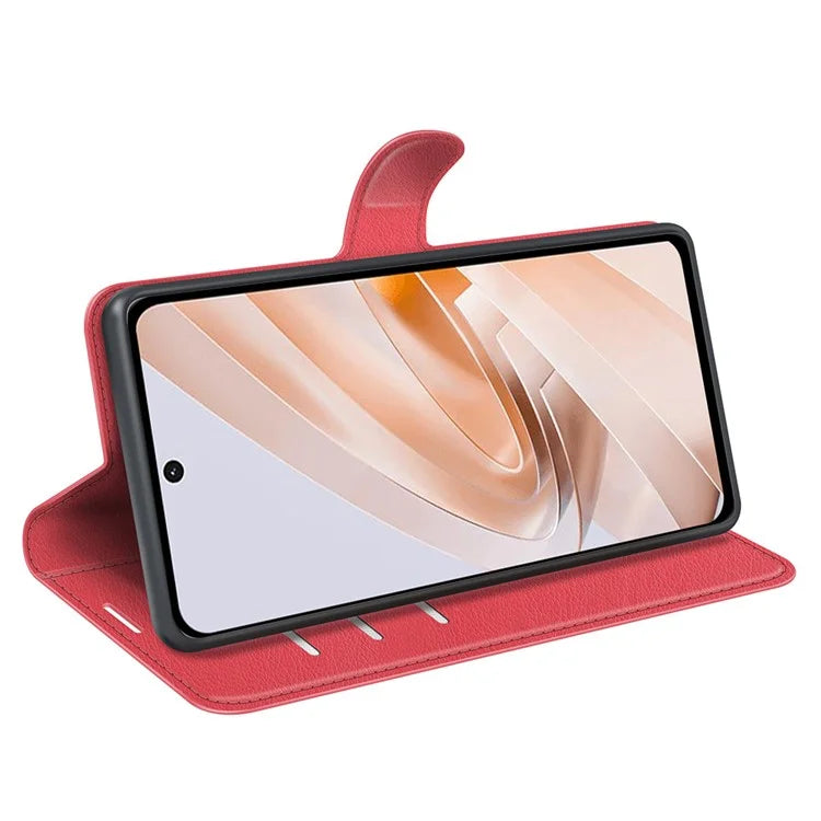 For Xiaomi Redmi Note 13R 5G / Redmi 13 4G / Poco M6 4G Case Litchi Texture Leather Phone Cover
