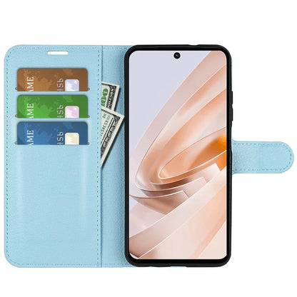 For Xiaomi Redmi Note 13R 5G / Redmi 13 4G / Poco M6 4G Case Litchi Texture Leather Phone Cover