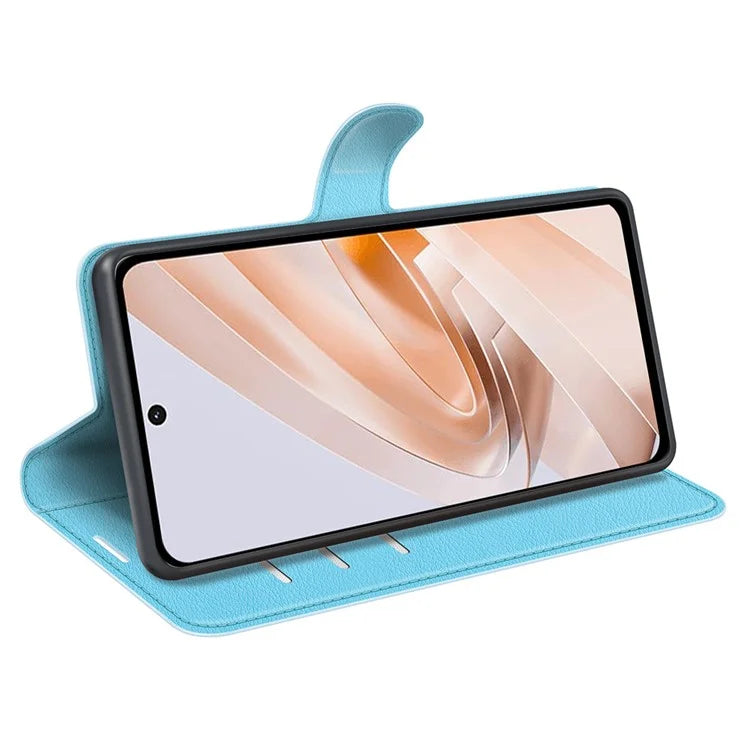 For Xiaomi Redmi Note 13R 5G / Redmi 13 4G / Poco M6 4G Case Litchi Texture Leather Phone Cover