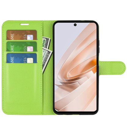 For Xiaomi Redmi Note 13R 5G / Redmi 13 4G / Poco M6 4G Case Litchi Texture Leather Phone Cover