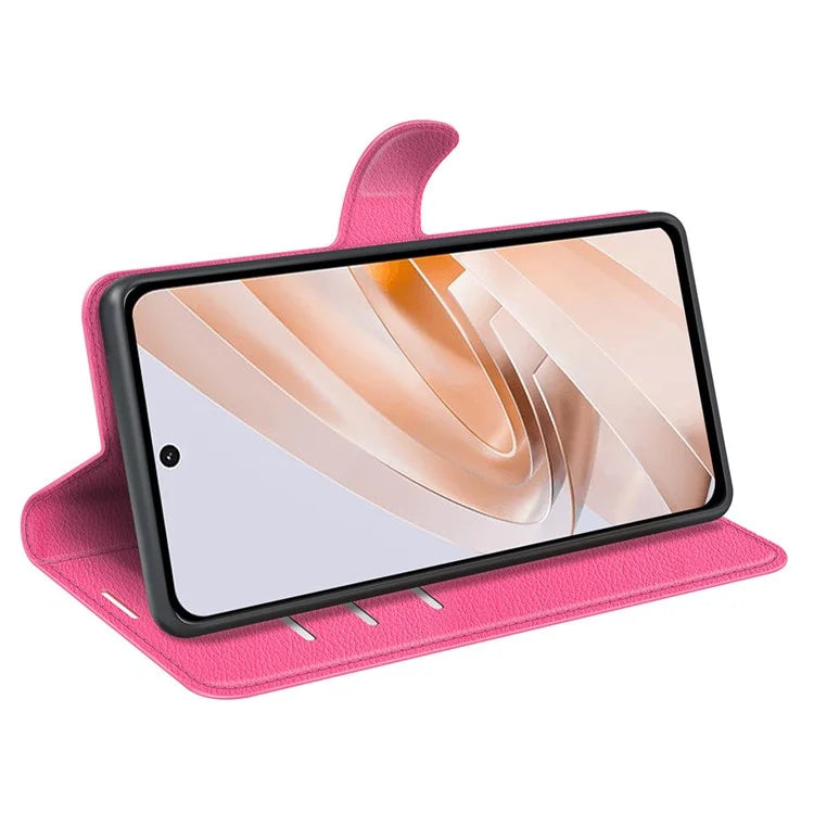 For Xiaomi Redmi Note 13R 5G / Redmi 13 4G / Poco M6 4G Case Litchi Texture Leather Phone Cover
