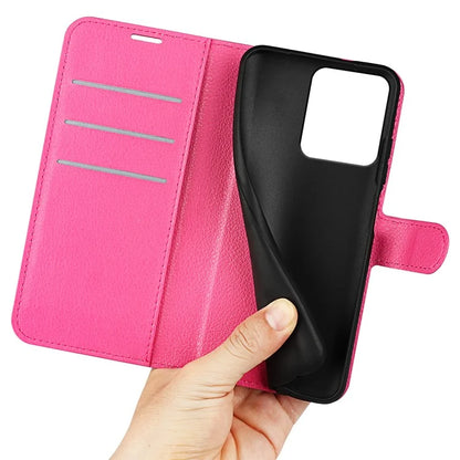 For Xiaomi Redmi Note 13R 5G / Redmi 13 4G / Poco M6 4G Case Litchi Texture Leather Phone Cover