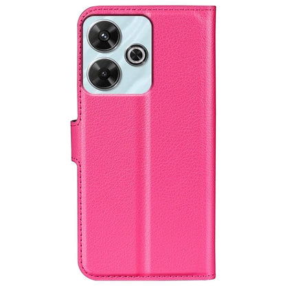 For Xiaomi Redmi Note 13R 5G / Redmi 13 4G / Poco M6 4G Case Litchi Texture Leather Phone Cover
