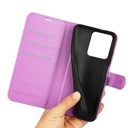 For Xiaomi Redmi Note 13R 5G / Redmi 13 4G / Poco M6 4G Case Litchi Texture Leather Phone Cover