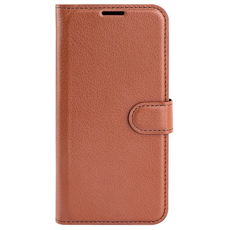 For Xiaomi Redmi Note 13R 5G / Redmi 13 4G / Poco M6 4G Case Litchi Texture Leather Phone Cover