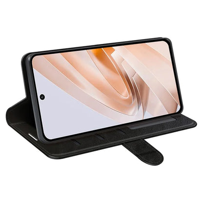For Xiaomi Redmi Note 13R 5G / Redmi 13 4G / Poco M6 4G Case Leather Phone Cover Crazy Horse Texture
