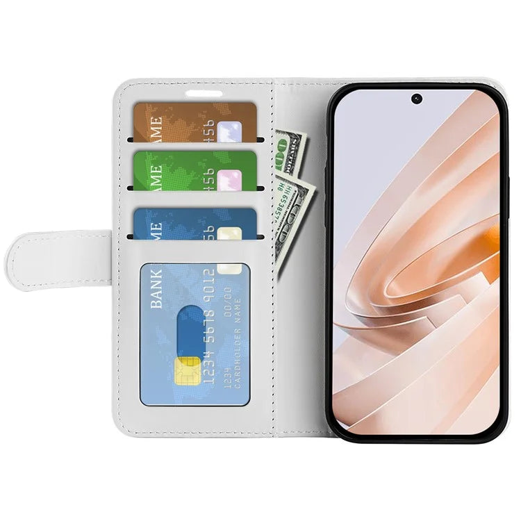 For Xiaomi Redmi Note 13R 5G / Redmi 13 4G / Poco M6 4G Case Leather Phone Cover Crazy Horse Texture