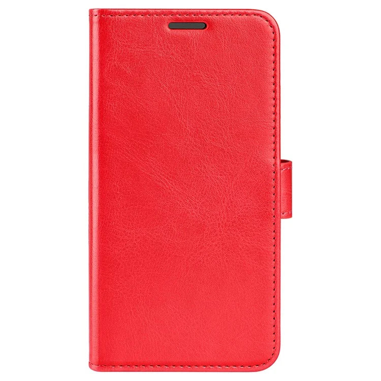 For Xiaomi Redmi Note 13R 5G / Redmi 13 4G / Poco M6 4G Case Leather Phone Cover Crazy Horse Texture