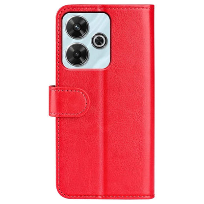 For Xiaomi Redmi Note 13R 5G / Redmi 13 4G / Poco M6 4G Case Leather Phone Cover Crazy Horse Texture