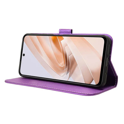 For Xiaomi Redmi 13 4G / Note 13R 5G / Poco M6 4G Case Diamond Texture Leather Phone Cover
