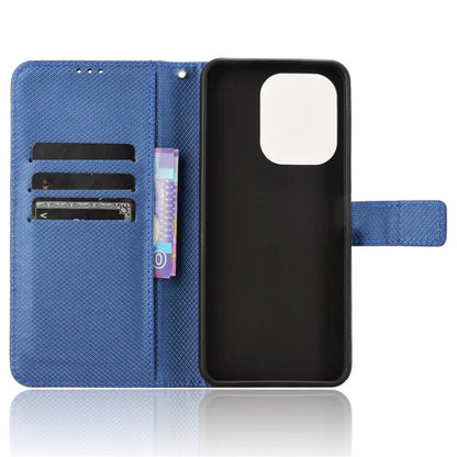 For Xiaomi Redmi 13 4G / Note 13R 5G / Poco M6 4G Case Diamond Texture Leather Phone Cover