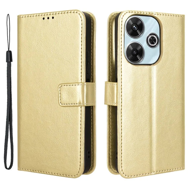 For Xiaomi Redmi Note 13R 5G / Redmi 13 4G / Poco M6 4G Case PU Leather Mobile Phone Cover