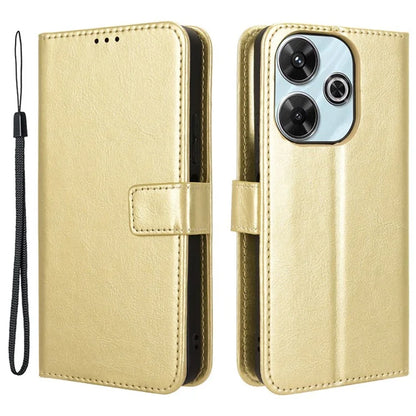 For Xiaomi Redmi Note 13R 5G / Redmi 13 4G / Poco M6 4G Case PU Leather Mobile Phone Cover