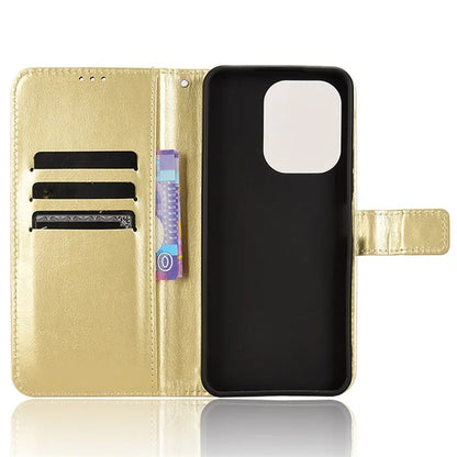 For Xiaomi Redmi Note 13R 5G / Redmi 13 4G / Poco M6 4G Case PU Leather Mobile Phone Cover