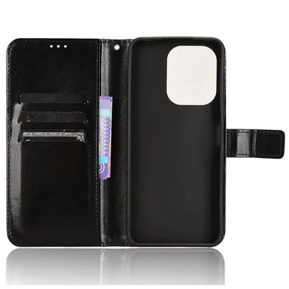 For Xiaomi Redmi Note 13R 5G / Redmi 13 4G / Poco M6 4G Case PU Leather Mobile Phone Cover