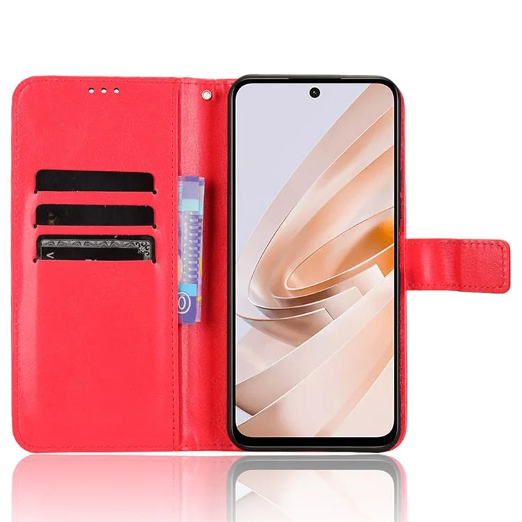 For Xiaomi Redmi Note 13R 5G / Redmi 13 4G / Poco M6 4G Case PU Leather Mobile Phone Cover