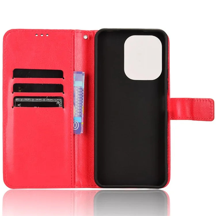 For Xiaomi Redmi Note 13R 5G / Redmi 13 4G / Poco M6 4G Case PU Leather Mobile Phone Cover