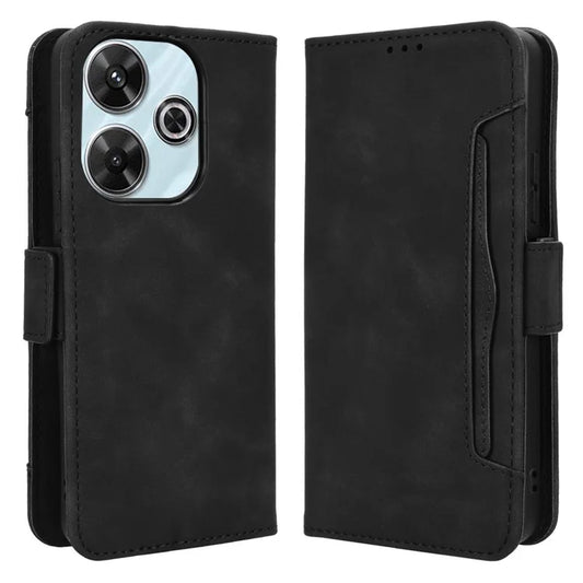 For Xiaomi Redmi Note 13R 5G / Redmi 13 4G / Poco M6 4G Leather Phone Case with Multiple Card Slots