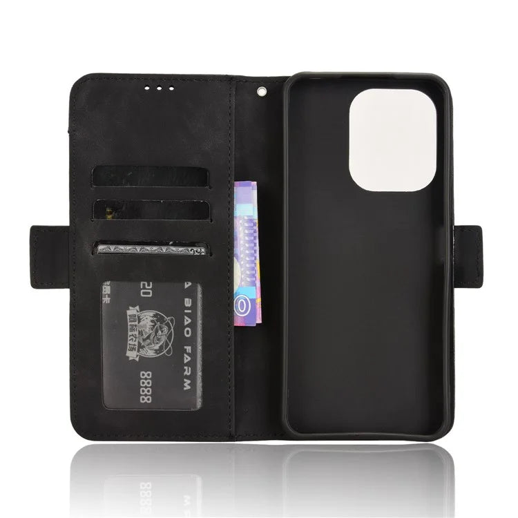 For Xiaomi Redmi Note 13R 5G / Redmi 13 4G / Poco M6 4G Leather Phone Case with Multiple Card Slots