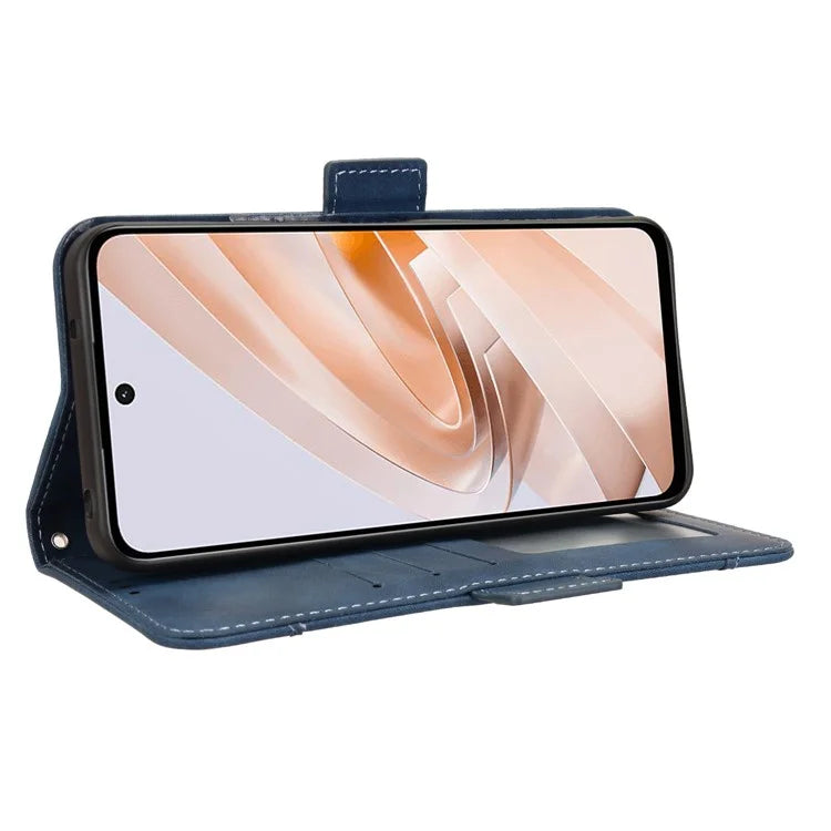 For Xiaomi Redmi Note 13R 5G / Redmi 13 4G / Poco M6 4G Leather Phone Case with Multiple Card Slots