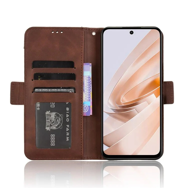 For Xiaomi Redmi Note 13R 5G / Redmi 13 4G / Poco M6 4G Leather Phone Case with Multiple Card Slots