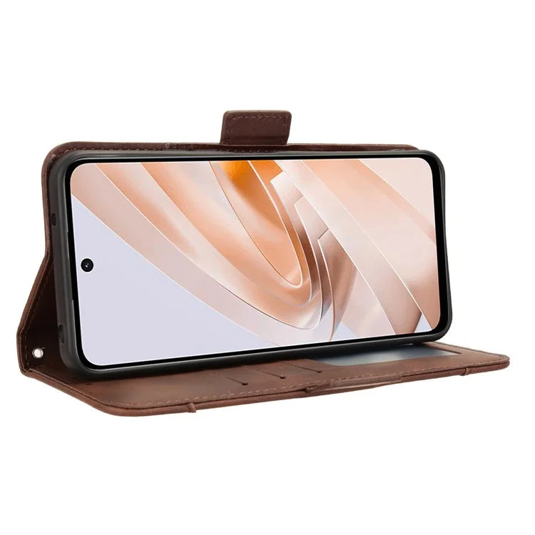 For Xiaomi Redmi Note 13R 5G / Redmi 13 4G / Poco M6 4G Leather Phone Case with Multiple Card Slots