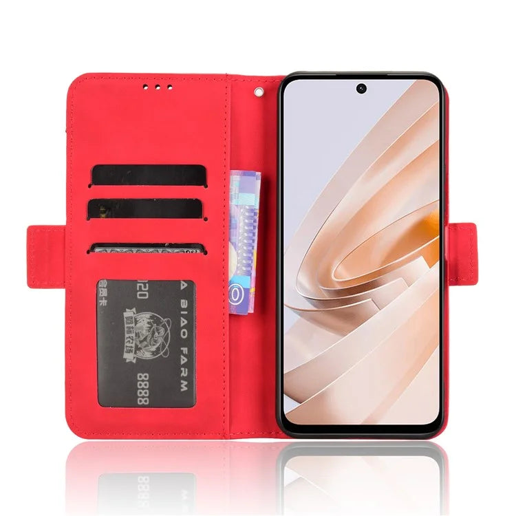 For Xiaomi Redmi Note 13R 5G / Redmi 13 4G / Poco M6 4G Leather Phone Case with Multiple Card Slots