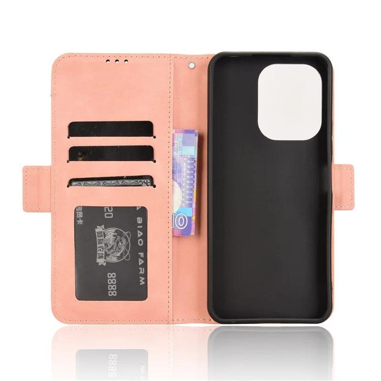 For Xiaomi Redmi Note 13R 5G / Redmi 13 4G / Poco M6 4G Leather Phone Case with Multiple Card Slots