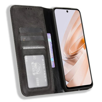 For Xiaomi Redmi Note 13R 5G / Redmi 13 4G / Poco M6 4G Case Retro PU Leather Wallet Phone Cover